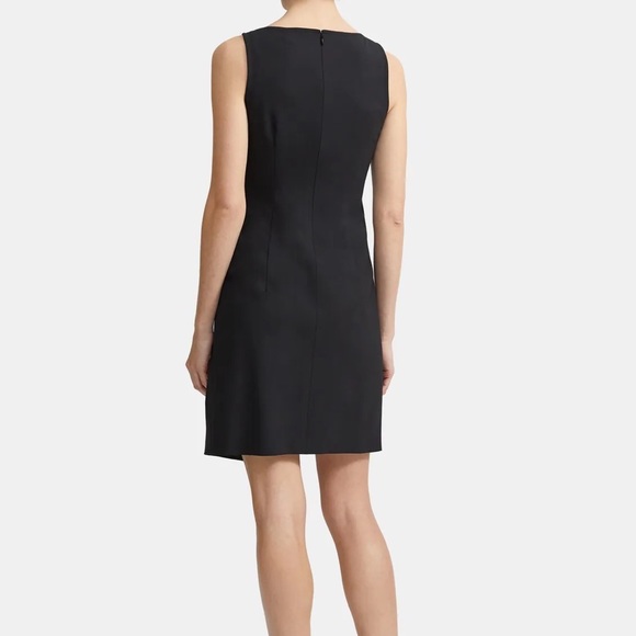NWT Theory Black Sheath Dress. Classic LBD - Picture 2 of 14